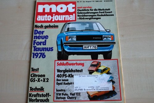 Mot 1975 vw - 3), 17/1975