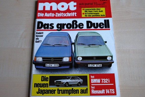 Mot 1979 vw golf - 21/1979,