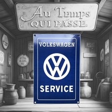 Platte Emailliertes Volkswagen