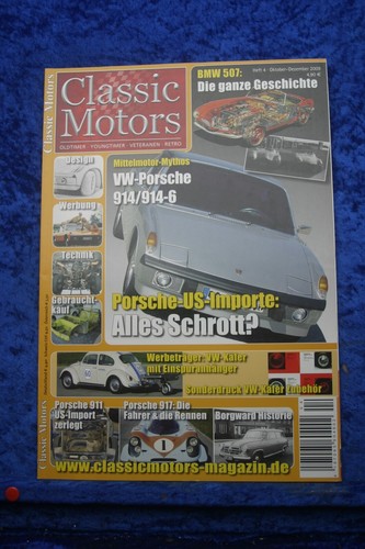 Classic motors vw - 4/09, porsche