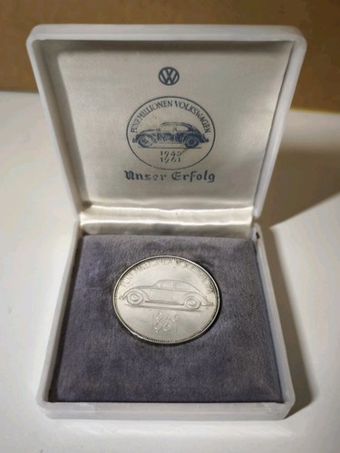 Rein silber medaille - silber, vw