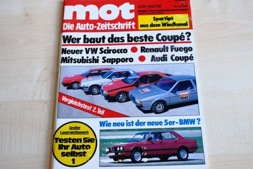 Mot 1981 vw scirocco - 13/1981,