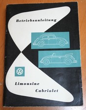 Betriebsanleitung VW Käfer