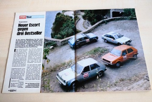 Mot 1980 golf gls - vw, i