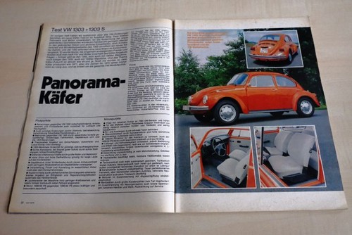 Mot 1972 käfer 1303 - mot, vw