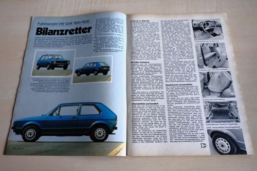 Mot 1974 golf - mot, vw