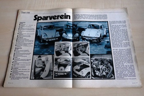Mot 1974 käfer 1200 - 01/1974,